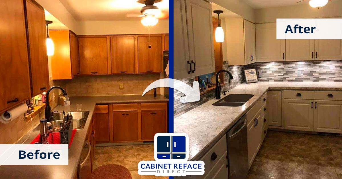 How To Reface Kitchen On A Budget Matttroy