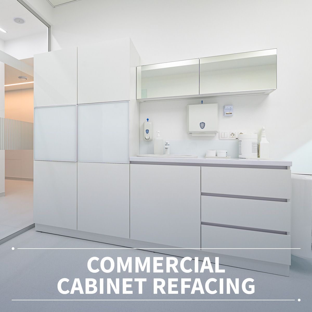 Commercial Cabinet Refacing