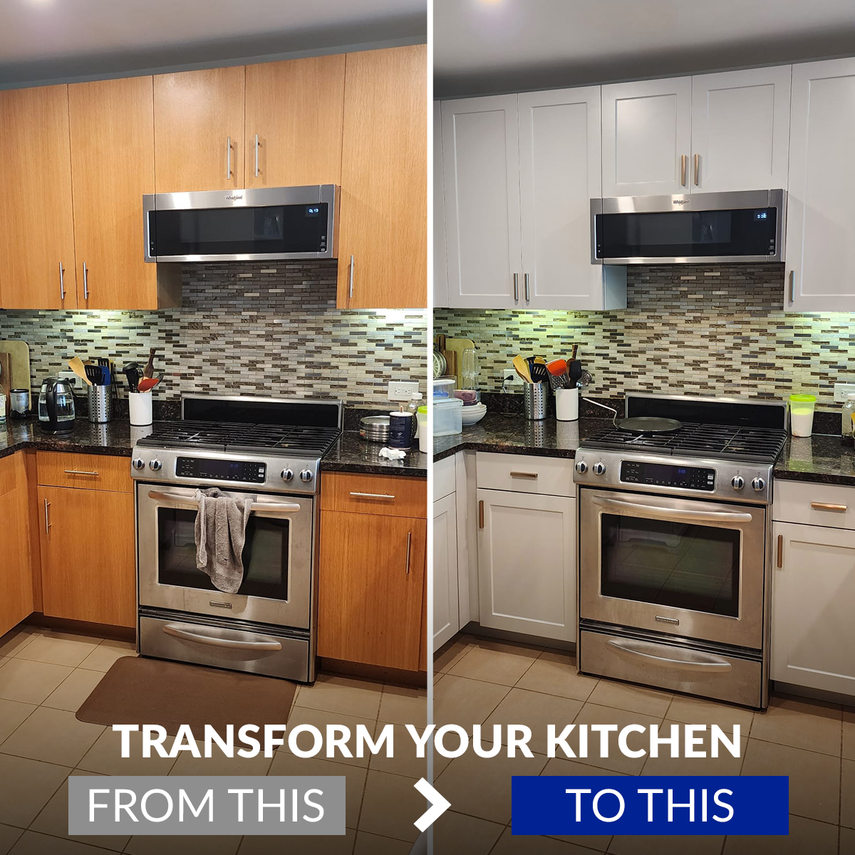 Transform Your Kitchen From This To This