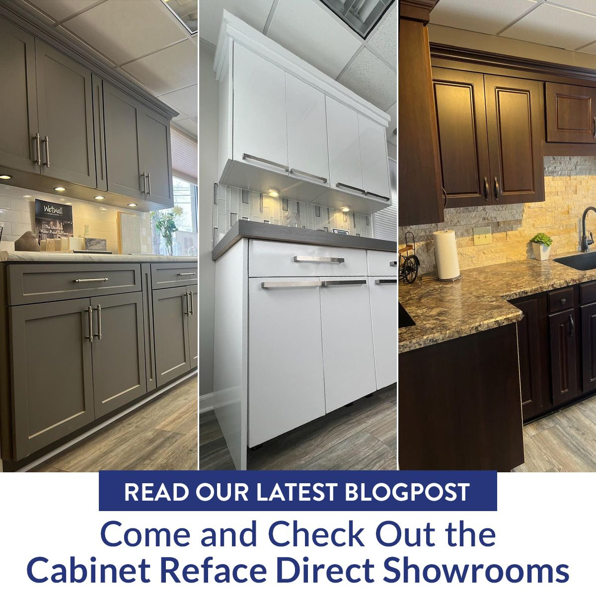 Come and Check Out the Cabinet Reface Direct Showrooms
