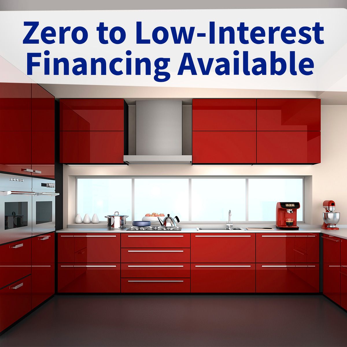Zero to Low-Interest Financing Available