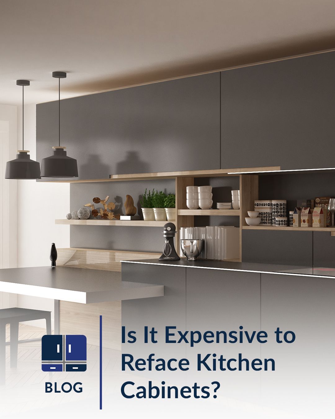 Is it expensive to reface kitchen cabinets?