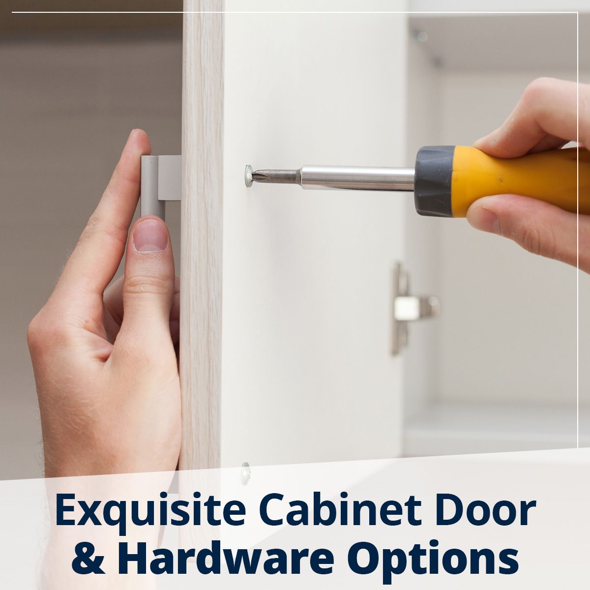 Exquisite Cabinet Door & Hardware Options