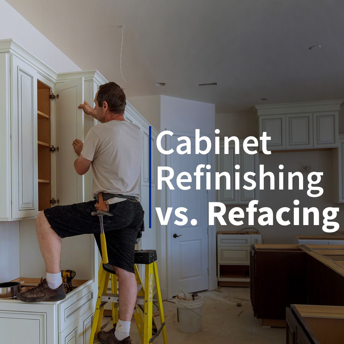 Cabinet Refinishing vs. Refacing
