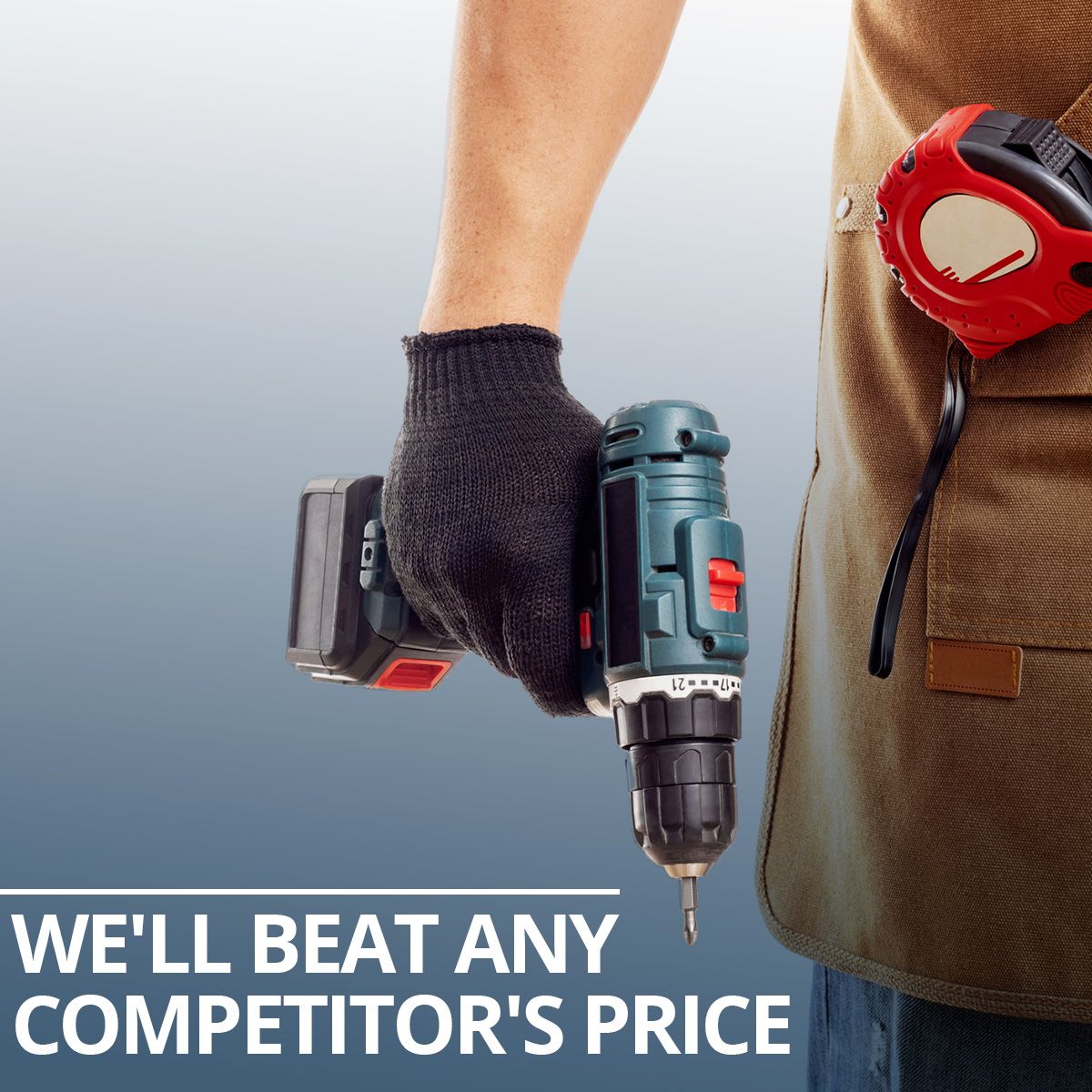 We'll Beat Any Competitor's Price